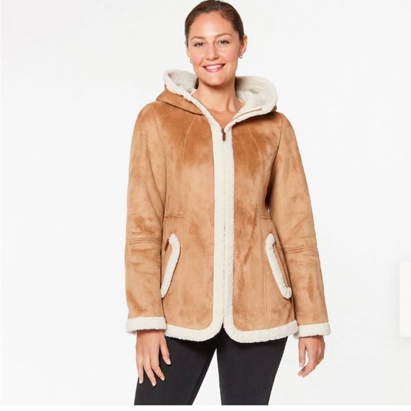 UGG Jackets & Blazers - Women's Hooded Shearling Jacket